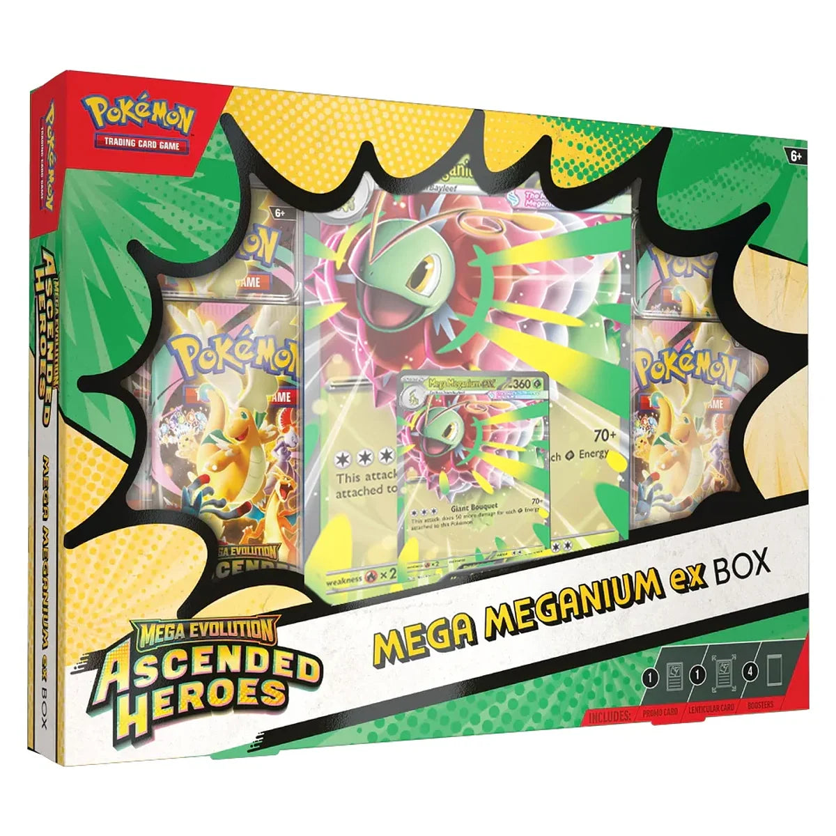 Mega Meganium EX BOX - Ingles