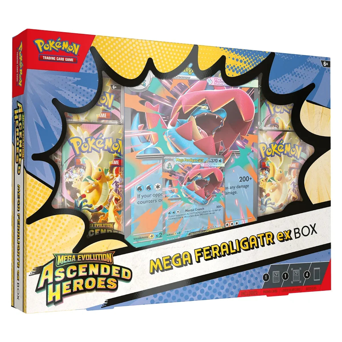 Mega Feraligatr EX BOX - Ingles