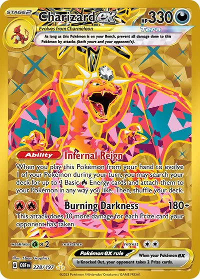Charizard EX HR 228/197 (ESP)